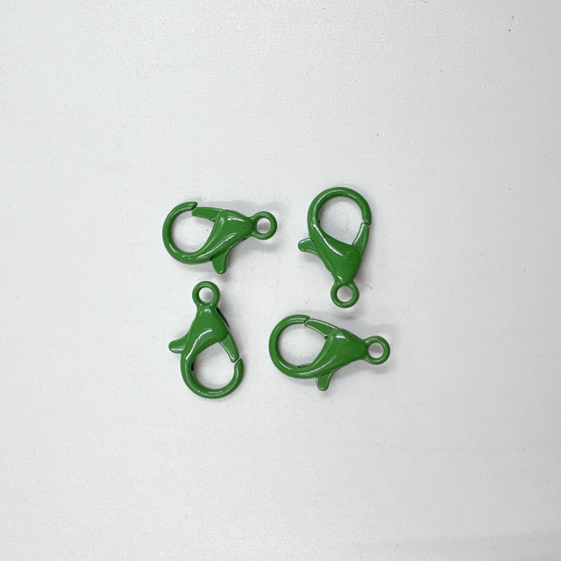 Pintura color langosta hebilla diy accesorios de joyería perro hebilla llavero caramelo color aerosol pintura aleación de zinc hebilla de la langosta