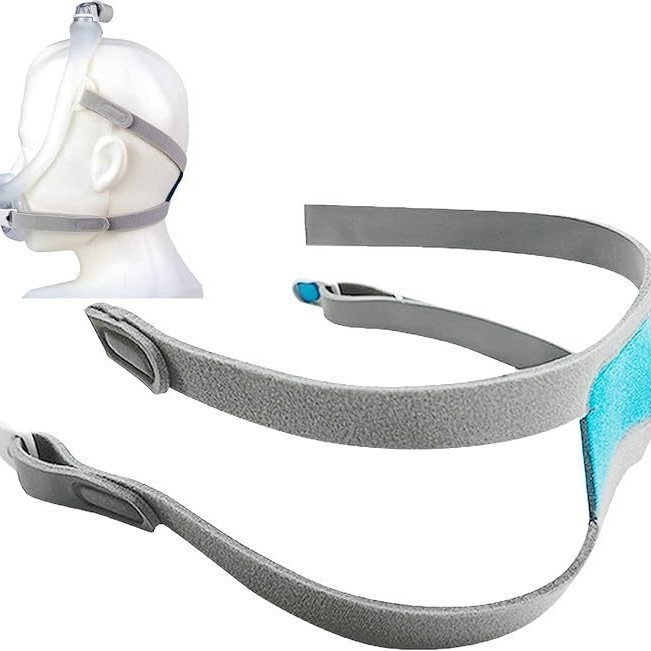 F30i 人工呼吸器ストラップ ResMed AirFitF30i ヘッドバンド ベルクロ固定ストラップ|undefined