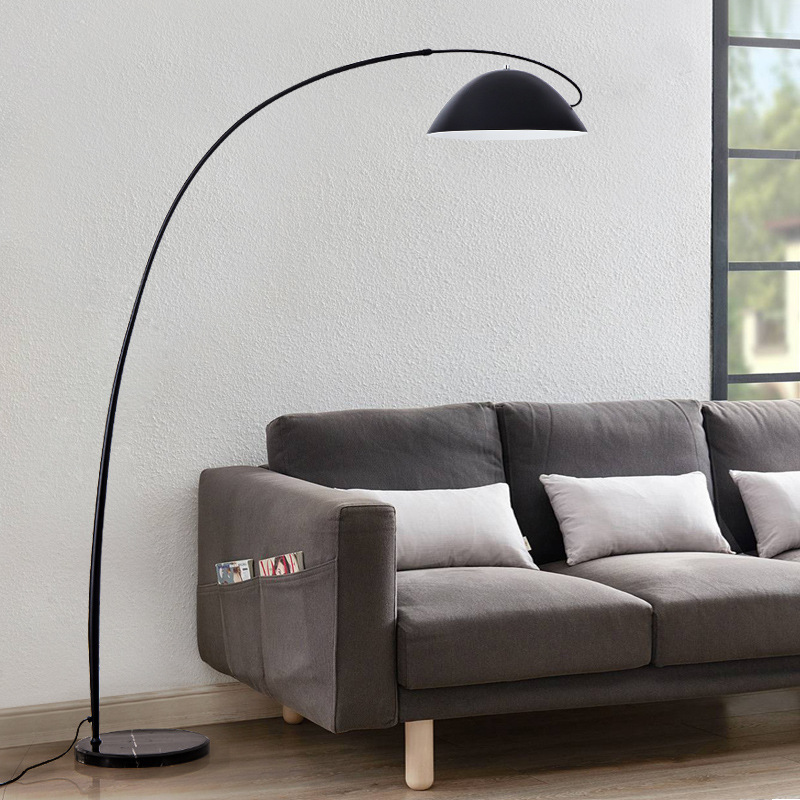Living room floor lamp Nordic modern minimalist creative sofa corner atmosphere lighting Xiaohongshu fishing lamp