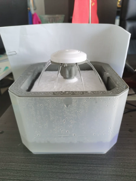 White transparent model