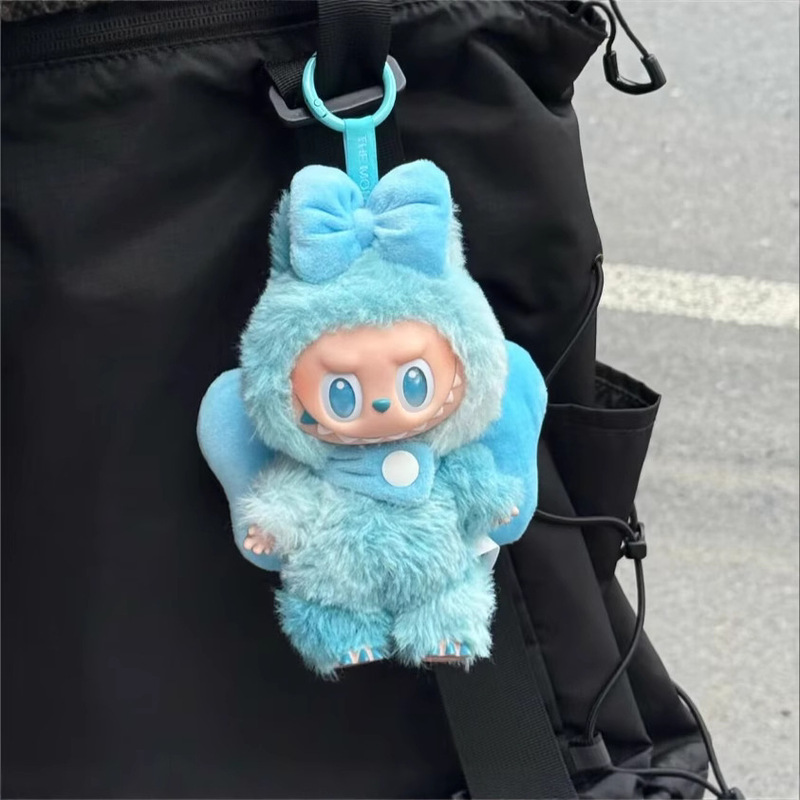 蝴蝶结娃衣bubu娃衣坐坐派对一三代盲盒布布衣服毛绒搪胶脸娃衣|undefined
