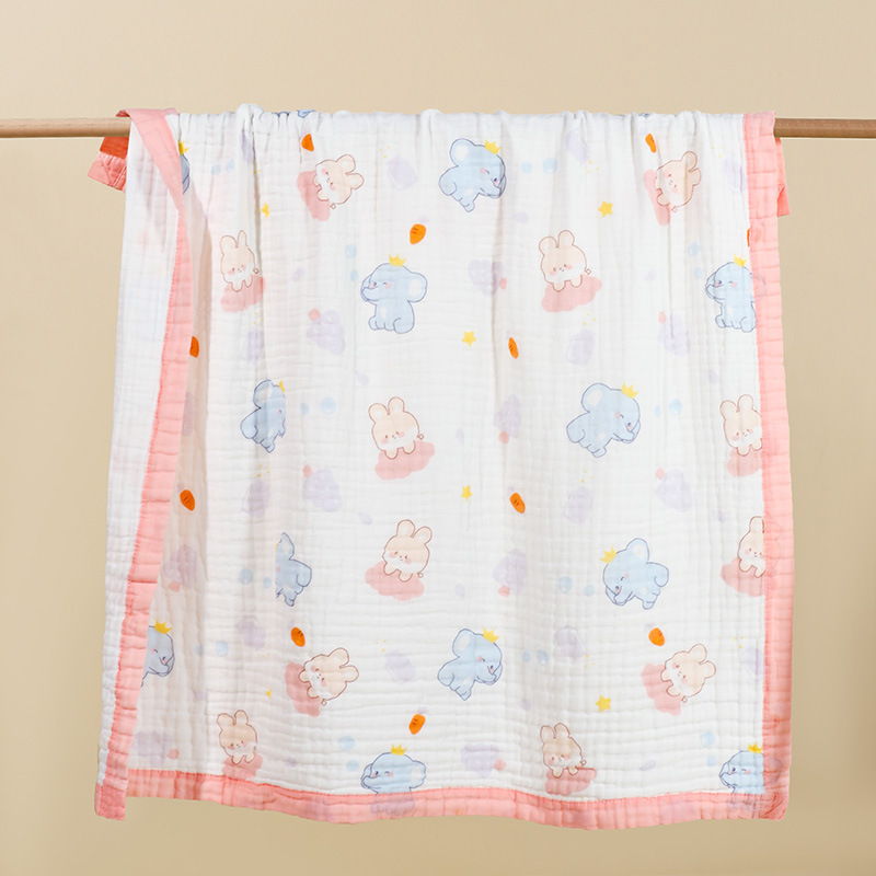 Six -layer wide edge small elephant crown