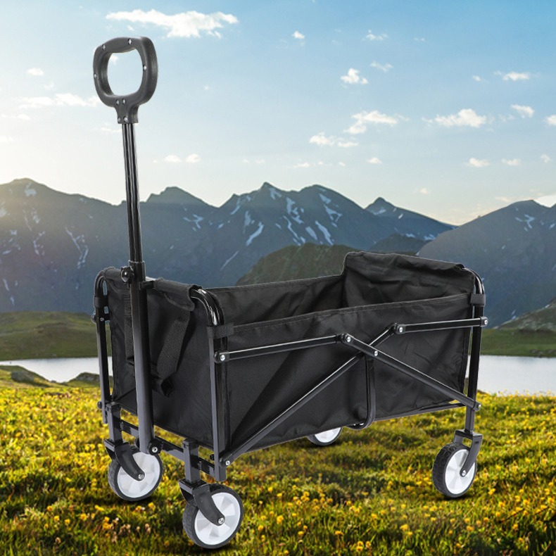 Travel folding handheld cart for camping, restaurant car 3
