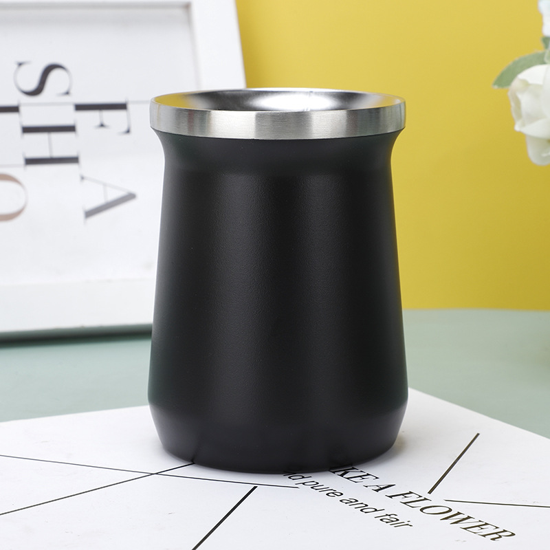 Venta caliente transfronteriza taza de cerveza de vacío de doble capa taza de café en forma creativa Madai taza de martillo patrón de acero inoxidable 304 taza de agua