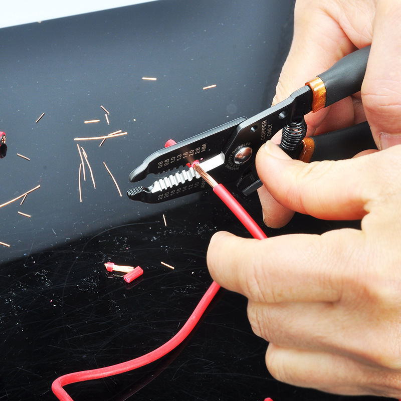 SQT Shunquan herramienta Pelacables alicates multiusos de acero inoxidable
