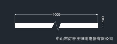 Lámpara led especial de empalme sin costuras para oficina, candelabro rectangular, sala de conferencias, edificio de oficinas, tira de luz de retorno