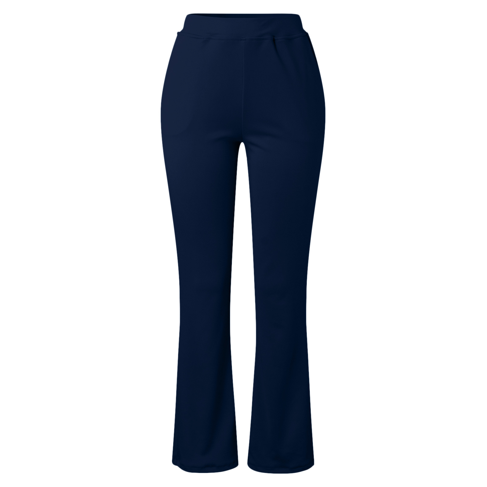 Femmes Bureau Entreprise Couleur Unie Toute La Longueur Poche Pantalons Habillés display picture 7