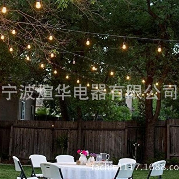 厂家直销美标E26/E27防水灯串线 灯头线 户外防水灯串线