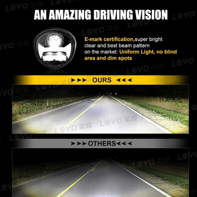 Power 65W, Motorcycle headlights, headlights