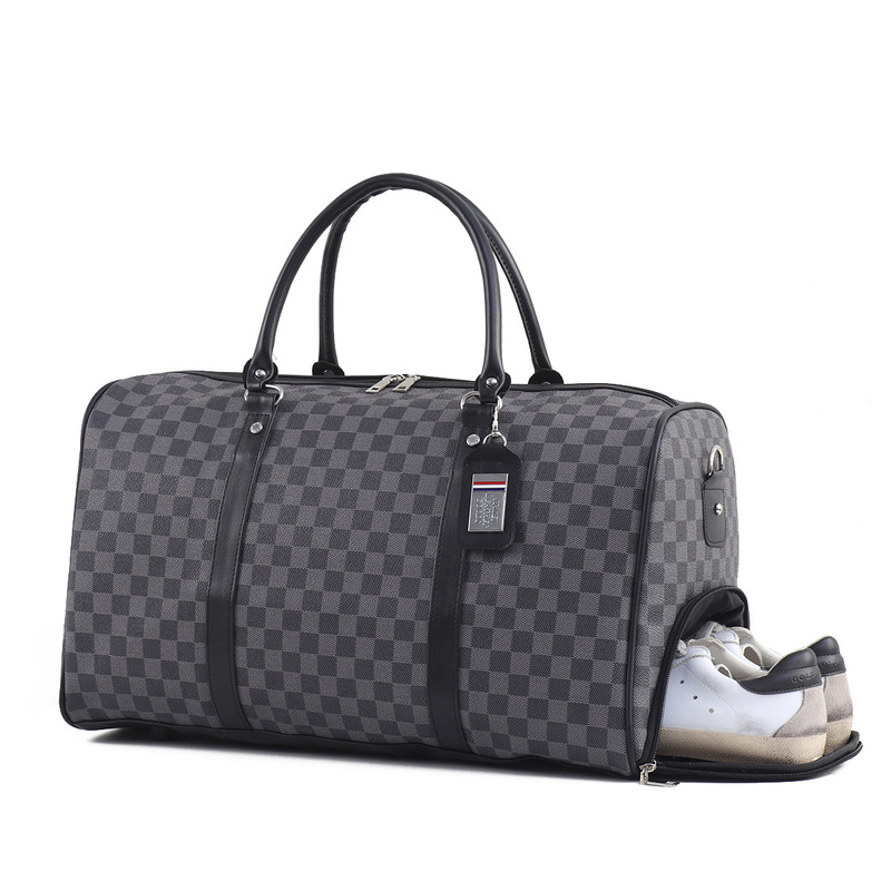 Korean Style Fashion Handbag, Short-Distance Business Trip Travel Bag, Sports Fitness Luggage Bag, Men's Large-Capacity Shoulder Crossbody Bag