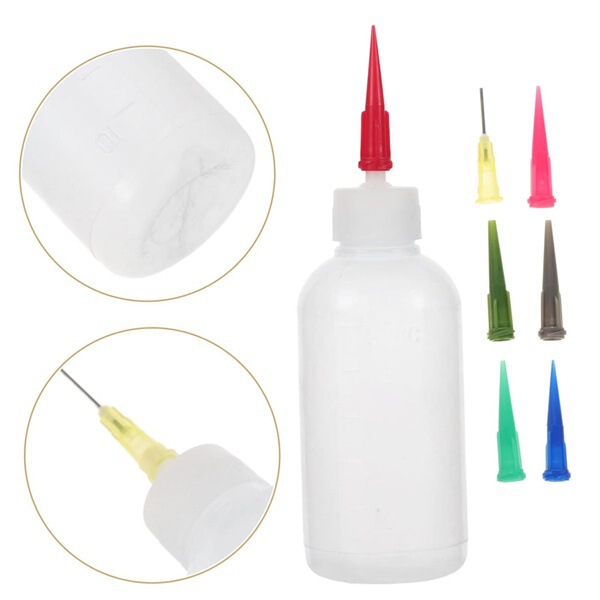 1 Set Color: as Shown in the Picture Material: Plastic, Metal 1 Set of Ceramic Glaze Squeezing Tools