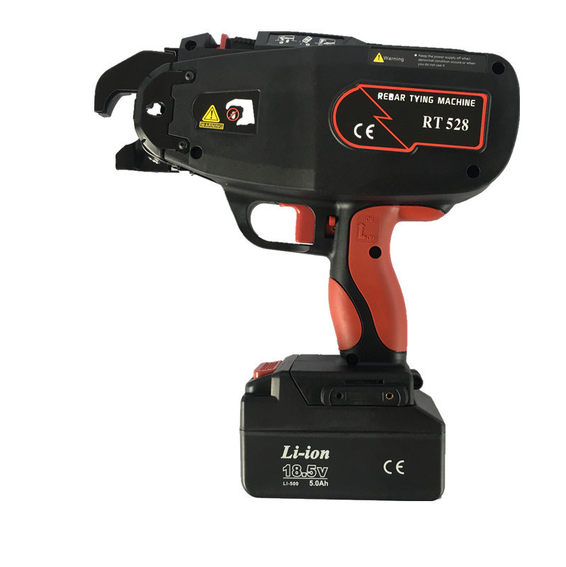 2024 九威18.5V屏幕显示RT528T操作简单手提式全自动钢筋捆扎机