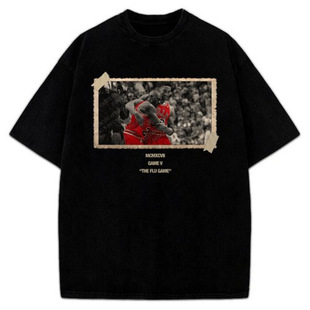 ���羳�W�a��The Flu Game T-Shirt Iconic Michael