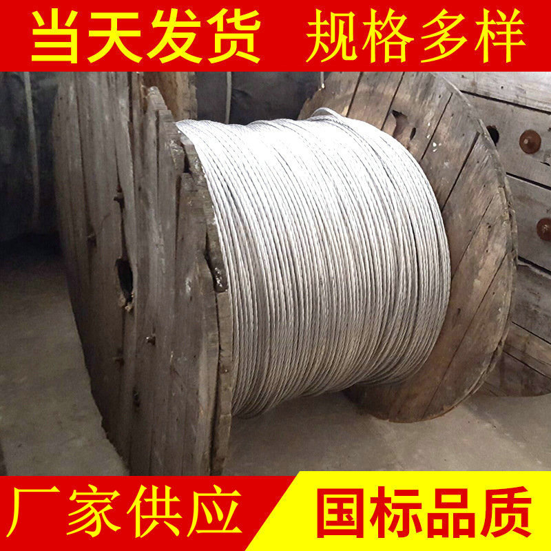 钢芯铝绞线国标铝芯架空电力电缆户外架空绝缘导线