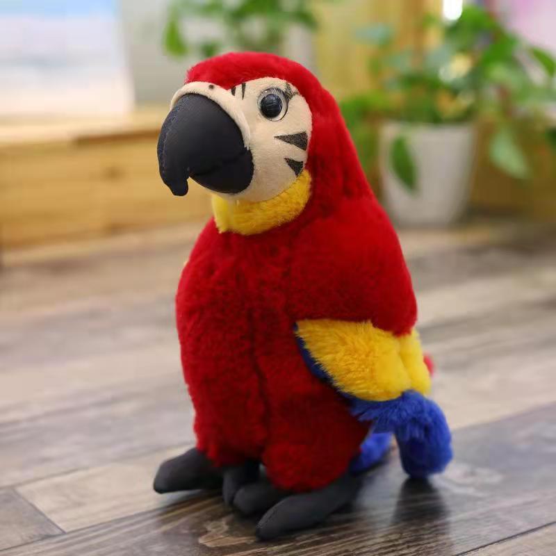 Nueva simulación Macaw muñeca Rio aventura loro muñeca máquina pájaro muñeca de peluche de juguete al por mayor