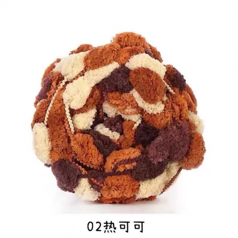 hilo gran perla al por mayor hilo trenzado manta bufandas hilo bola bola lana diy mano cojín hilo