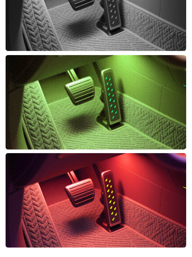 Car Atmosphere Light Touch Lighting Reading Atmosphere USB Car Led Roof Oval Colorful Voice Control Remote Control