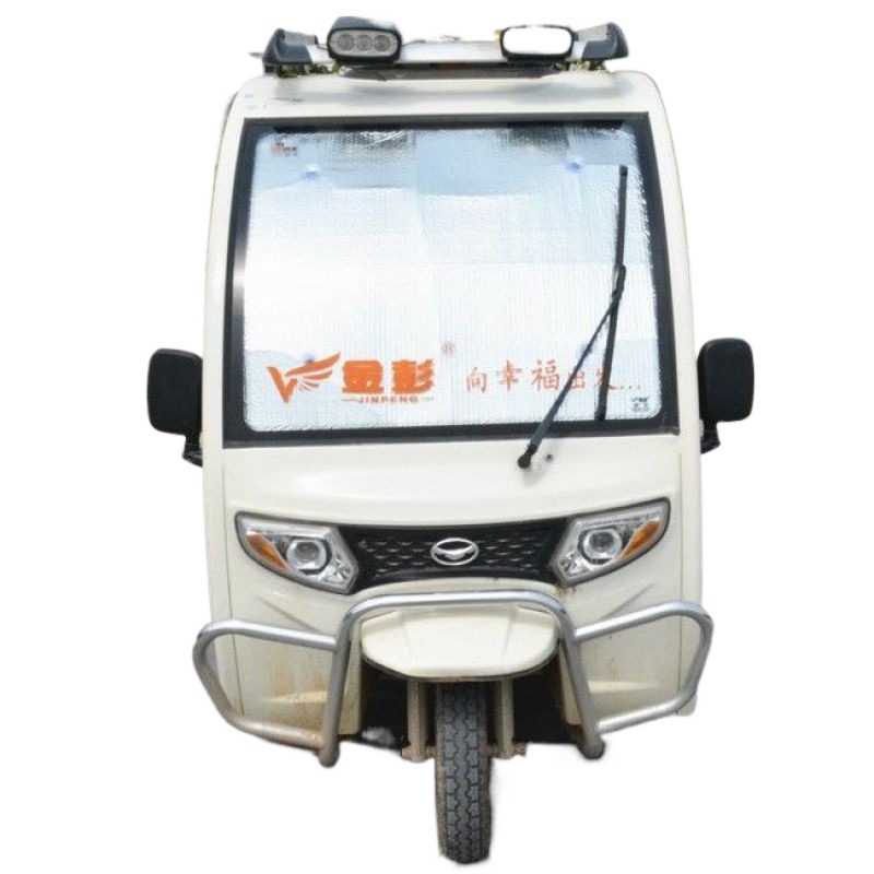 (2개) 전기 세발 자전거 내부 바이저 앞 유리 방수 태양 4 륜 태양 보호 차양 이중 목적