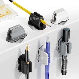 亚马逊Pen Holder升级款硅胶笔夹笔架硅胶笔架铅笔大头笔收纳笔