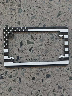 Customization, Personalized Design, License plate holder/license plate holder - e-type