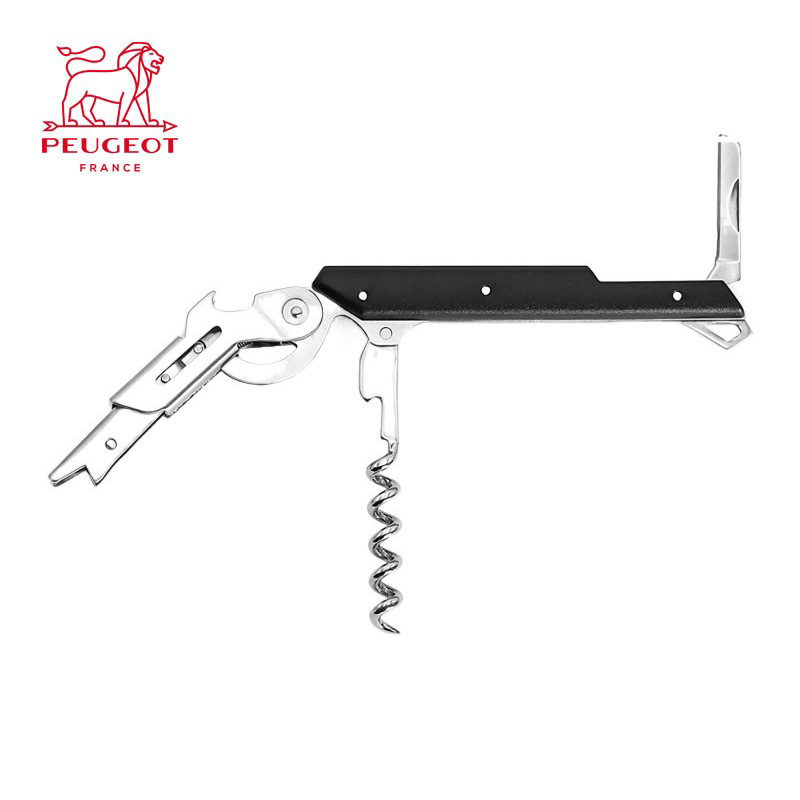 法国Peugeot标致 进口多用途葡萄酒啤酒海马刀手动红酒开瓶器家用