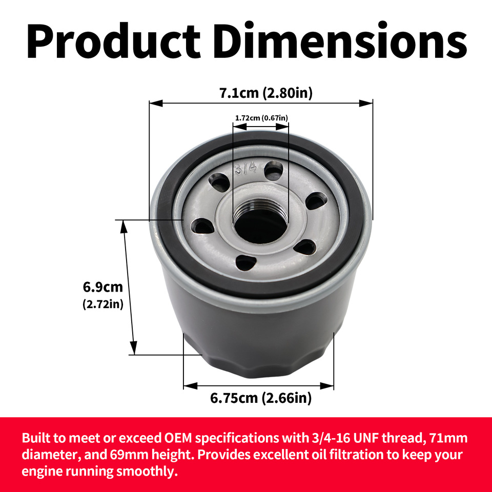 Hisun250 400 500 550 700 750 Atv Motorcycle Oil Filter Hisun 750