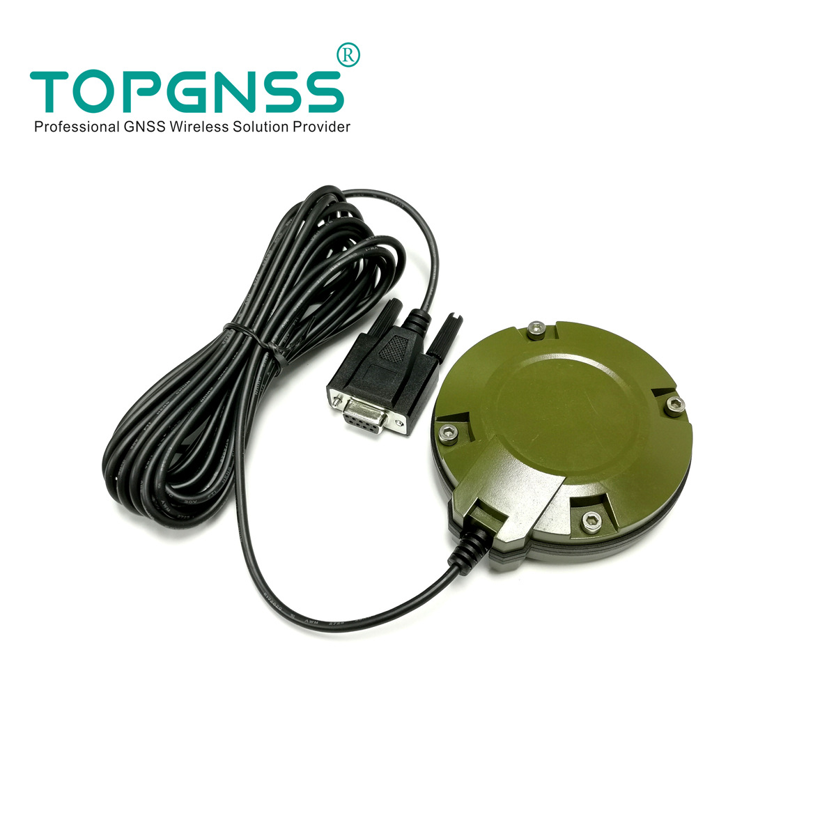 TOP908北斗模块接收器高精度米级天线TOPGNSS防水农机车载12-28V