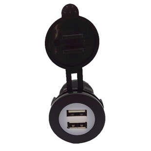 DC12-24V��܇Ħ�д�ͧ���b�A��о3.1A�pUSB�����������܇�d���z