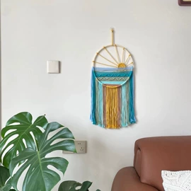 壁挂、壁饰;挂毯/壁毯;花盆装饰