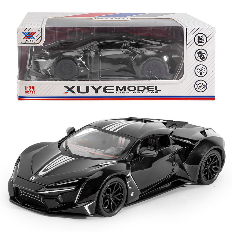 ディザトーンネットの赤い子供のおもちゃの男の子の大きいサイズのおもちゃの車の合金のスポーツカーは音楽の赤ちゃんの益智の小さい車を持ちます。|undefined