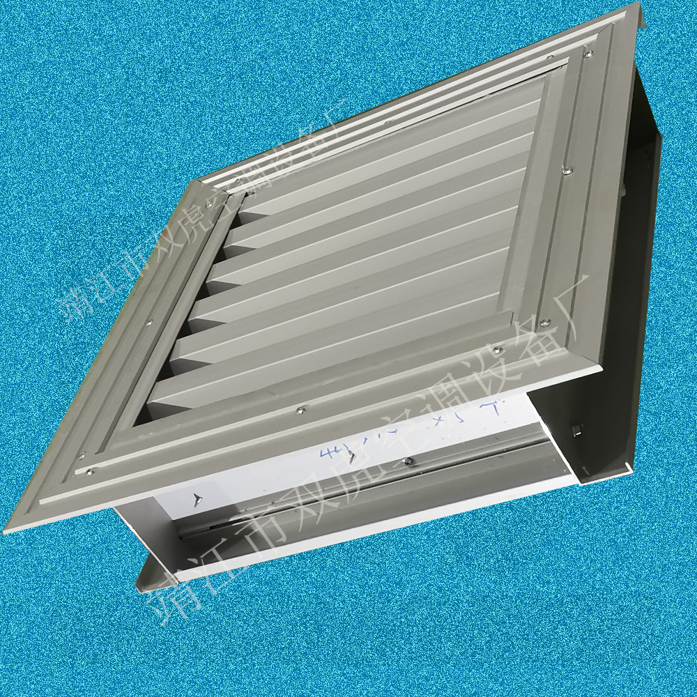 防雨防沙双层带过滤网百叶窗、配电房防沙百叶窗