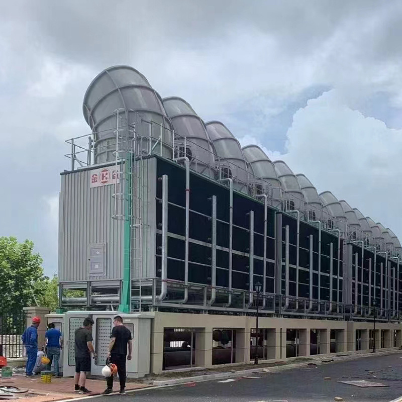 金日圆形冷却塔KST10~1000T方形横流冷却水塔HKD正品保证全国联保