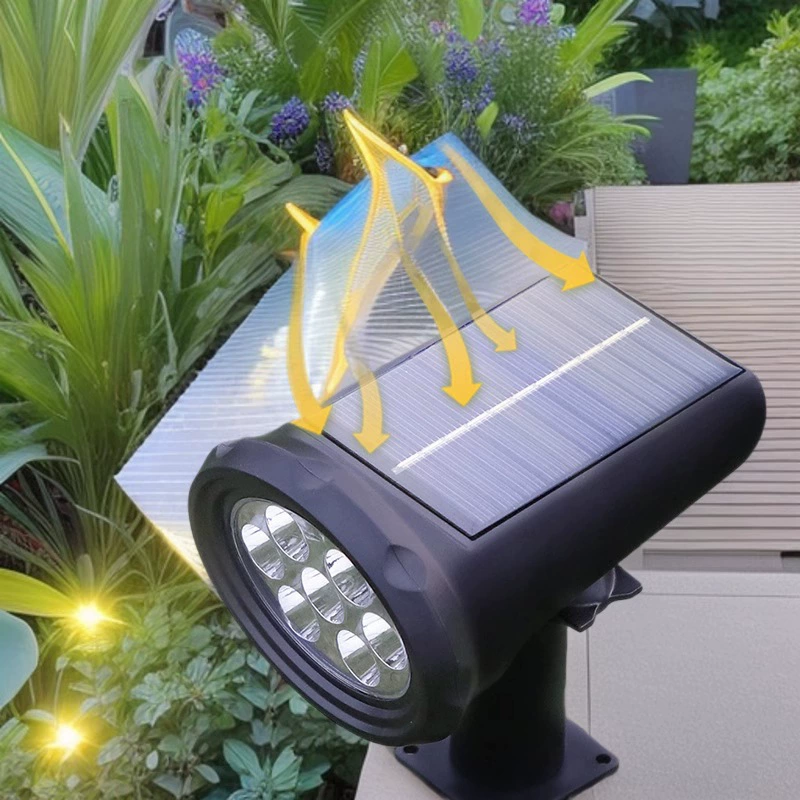 LED-путевые садовые светильники на солнечных батареях для беседки