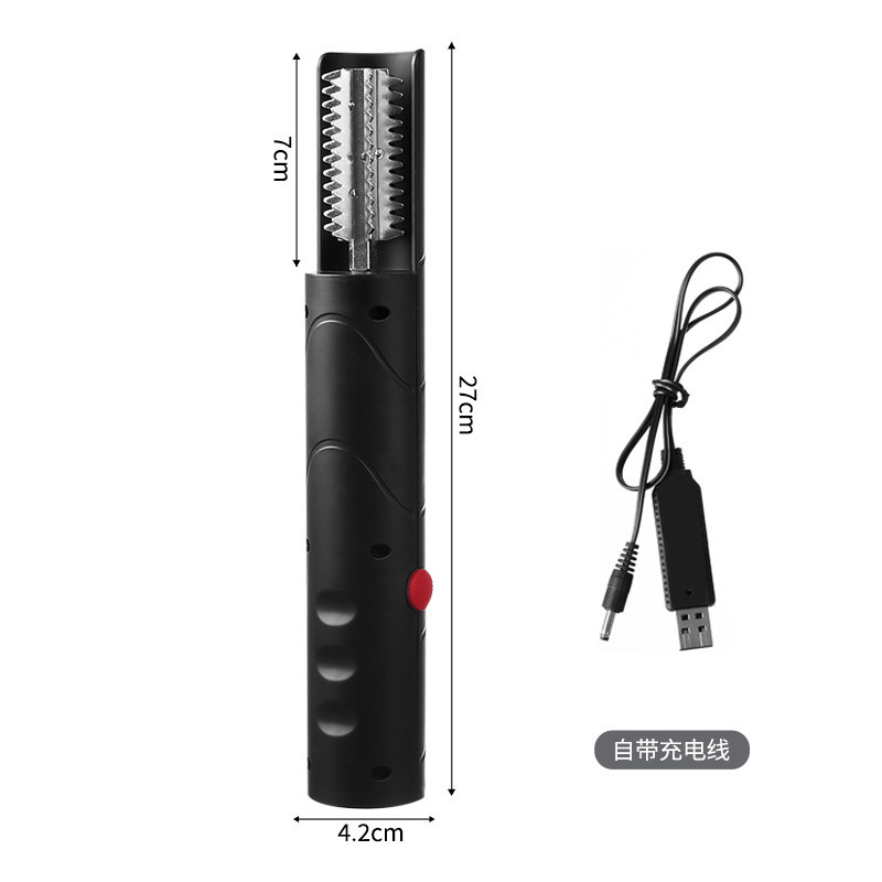 新型家庭用電動魚鱗神器手持ち式充電全自動ステンレスヘッド魚鱗器ツール|undefined