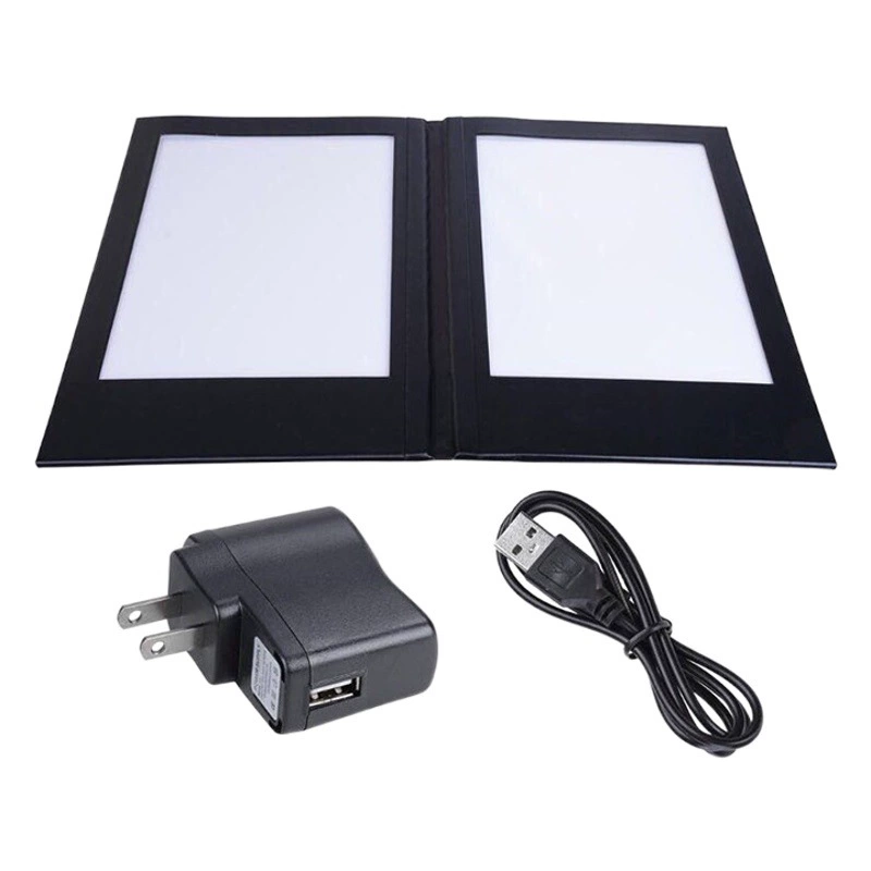 Бар Отель с двумя сторонами светящегося винного бренда светящегося меню светящегося меню