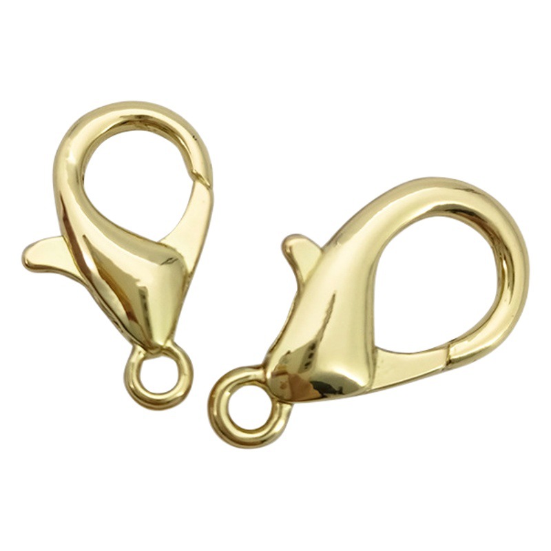 Accesorios de joyería de bricolaje hebilla de langosta pulsera collar hebilla de conexión hebilla de langosta de aleación de zinc puntual