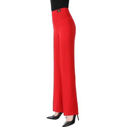 Latin dance pants for women, high-waisted modern dance pants, international standard wide-leg long pants, Guttbar clothing dance pants, dancing social attire