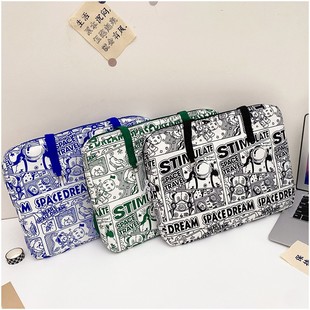 Graffiti Korea ins14 inch student notebook protective case computer bag 11 inch ipad flat liner bag generation hair