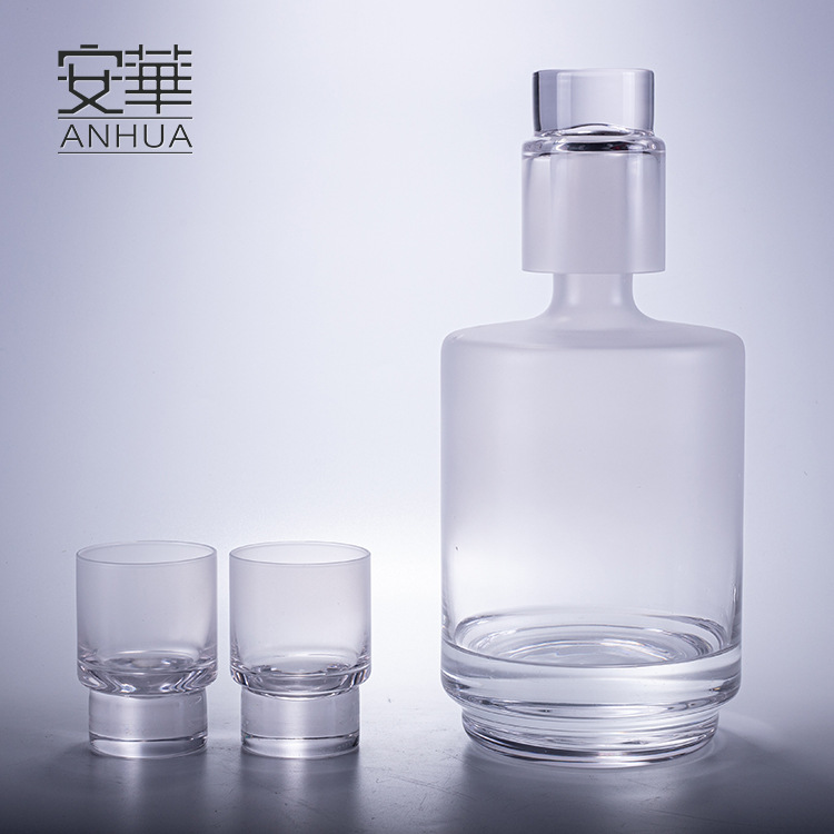 安华艺术玻璃酒具酒杯套装高级红酒醒酒器分酒壶酒杯家用现货批发