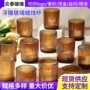 条纹跨境家居工艺蜡烛杯