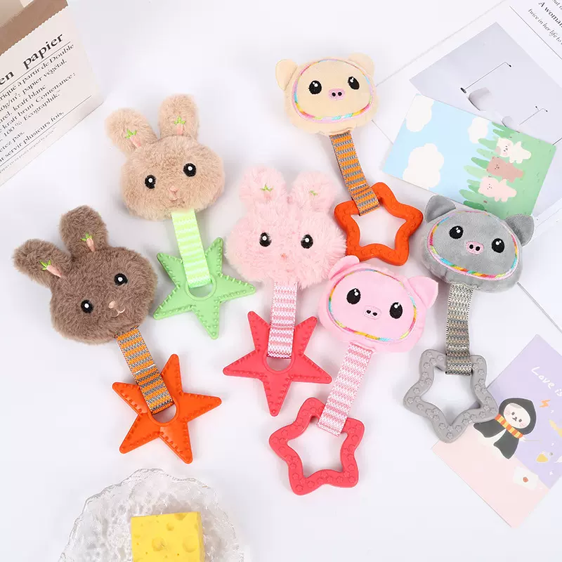 狗狗玩具TPR橡胶毛绒玩具耐咬磨牙小狗啃咬解闷互动玩具宠物用品