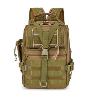 Amazon Cross-border Outdoor Multifunctional Tactical Camouflage Backpack Hiking Bag Fishing Gear Luya Bag