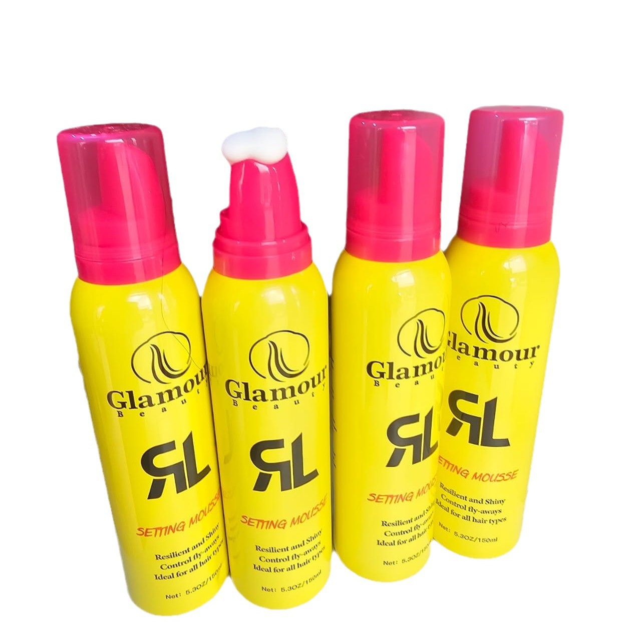 Exterior Hair Mousse espuma cera para el cabello perfumado fluido rollo de estilo mousse hidratante