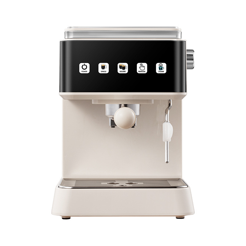 Máquina Espresso Máquina de café italiano Máquina de café semiautomática doméstica pequeña 20Bar Máquina de café de infusión de leche transfronteriza image 9