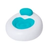 Blue spherical inflatable sofa