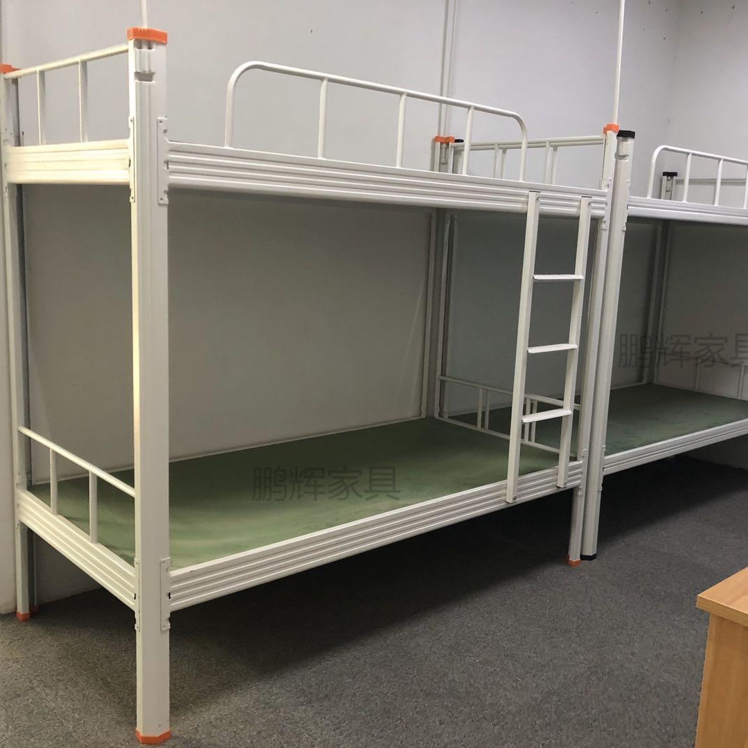 Dongguan steel beds Manufactor Direct selling Quality Assurance dormitory Double iron bed durable various double-deck steel beds wholesale