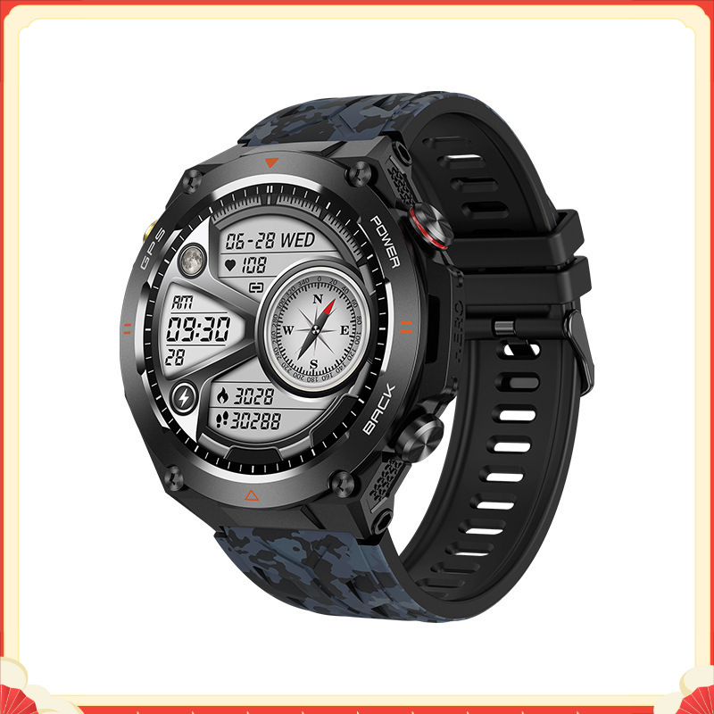 2025新款蓝牙手表蓝牙通话定位智能AI语音指南针海拔运动智能手表