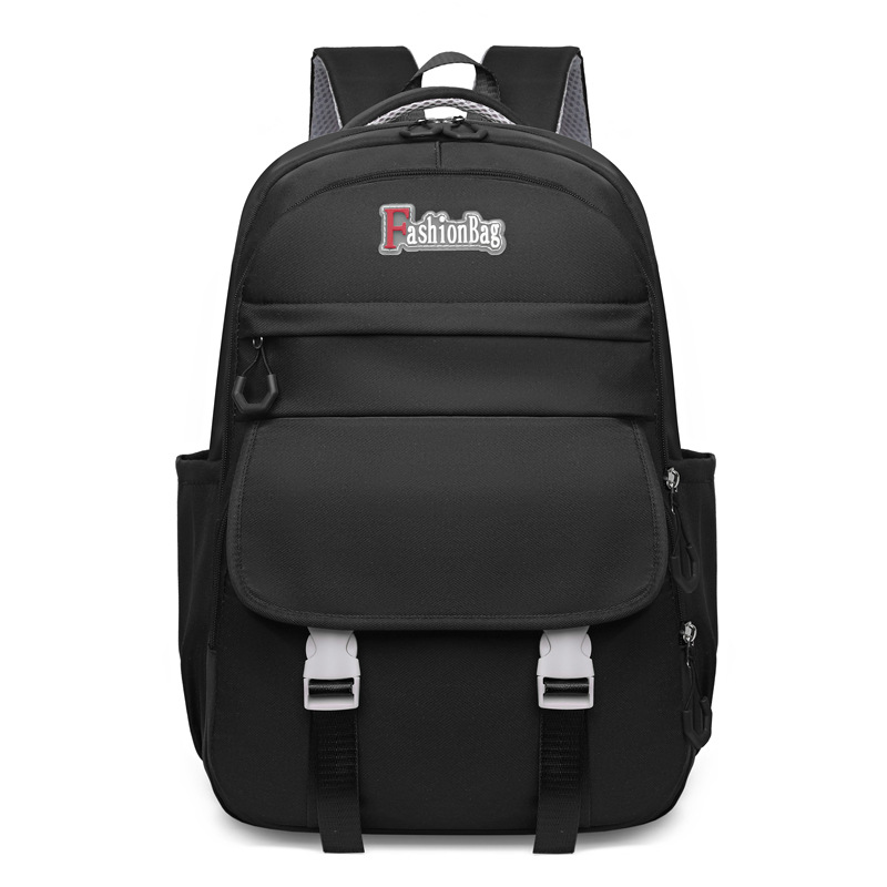 Transfronterizo nuevo estudiante de secundaria mochila hombres y mujeres de protección de la columna vertebral ligera mochila de gran capacidad versátil mochila de computadora de cercanías