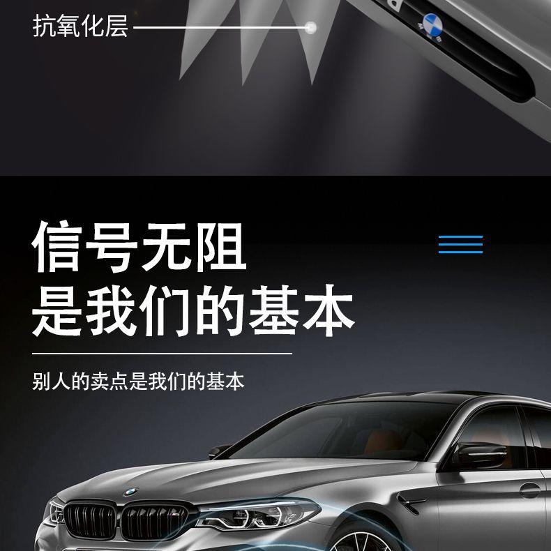 Special Bmw Key Cover for 5 Series 520/525Li/528/530 Three Series 320/325Li/328 Car Buckle Shell