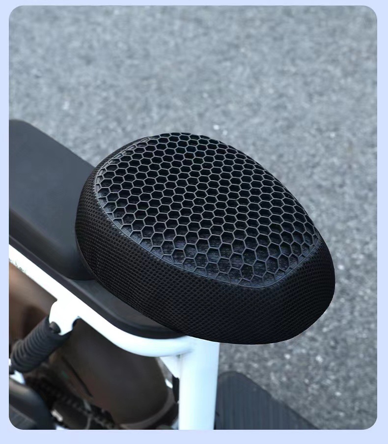 Breathable Seat Cushion Cover for All Seasons, Bicycle and Electric Vehicle Seat Cover, Seat Cushion Cover for Electric Bikes